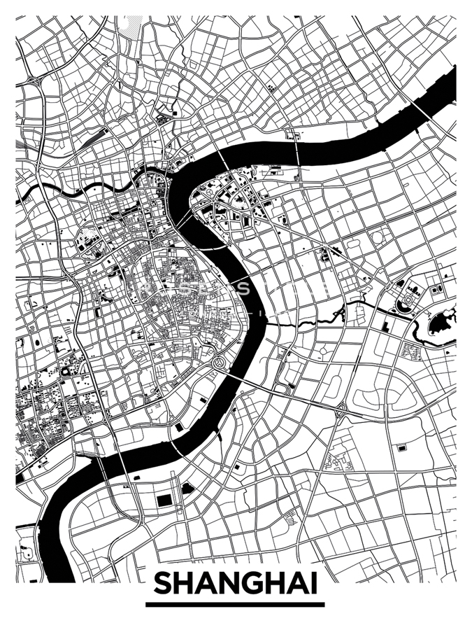 Monochrome - Shanghai - Olivier Gratton-Gagne