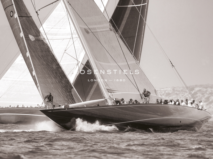 Racing Waves - Vintage - Ingrid Abery