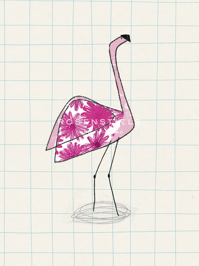 Fuchsia Flamingo - Lisa Stickley
