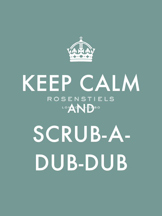 Keep Calm - Scrub - The Vintage Collection