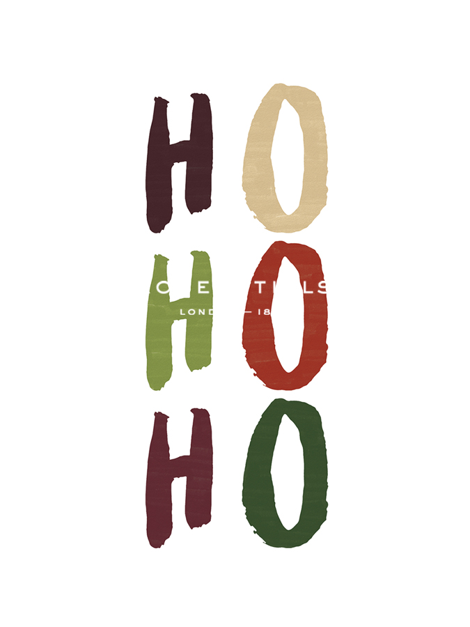 Festive Font - Ho - Dana Shek