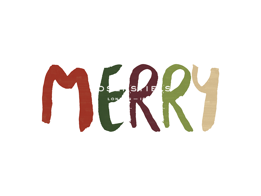 Festive Font - Merry - Dana Shek