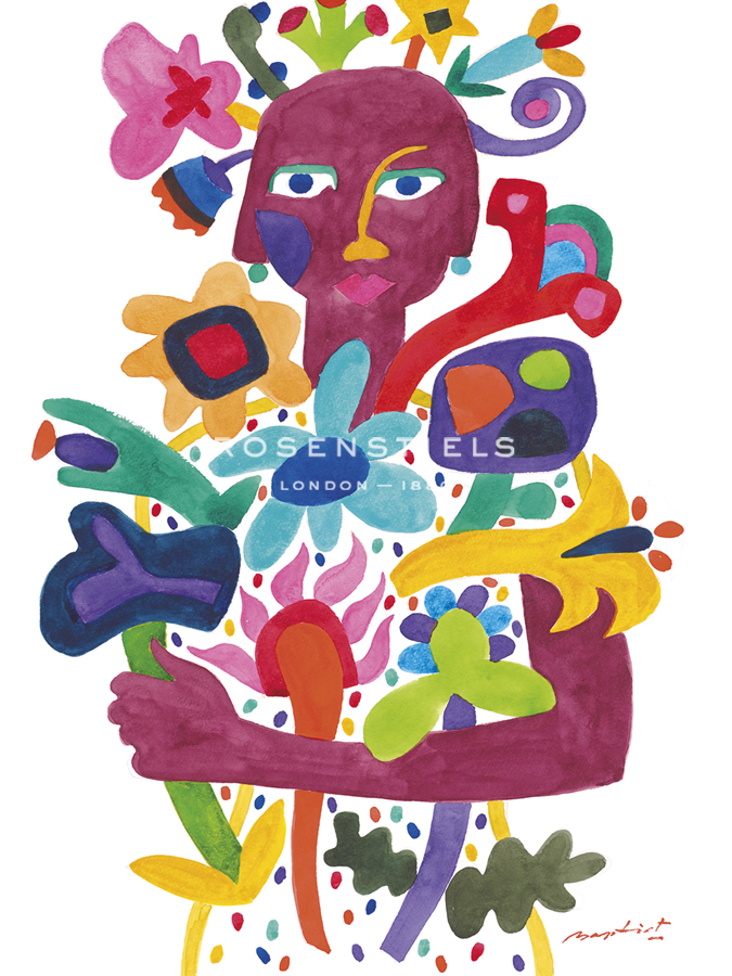 Floral Figurative - Gerry Baptist