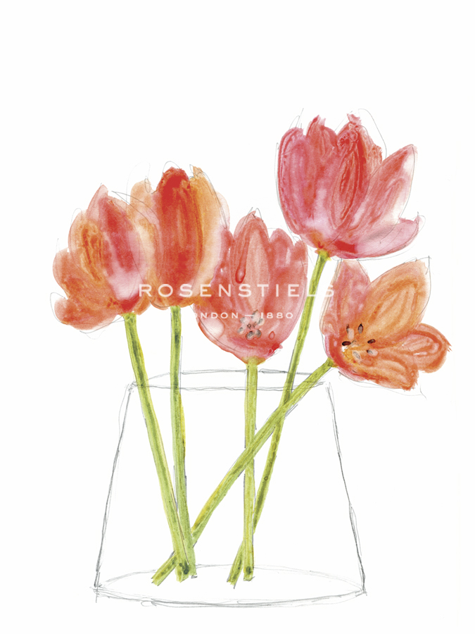 Hurricane Vase Florals - Belle Poesia