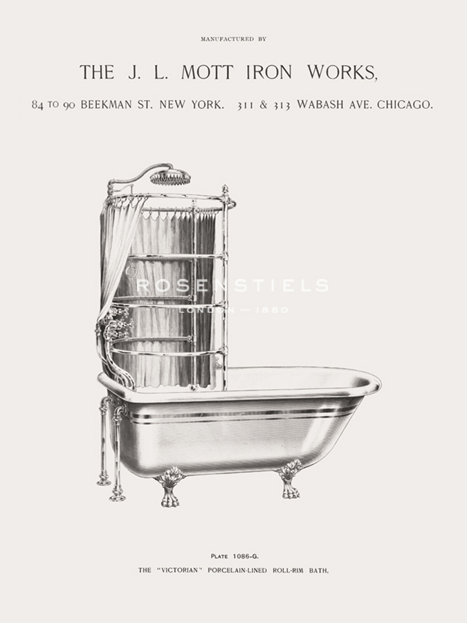 Victorian Roll Rim Bath  - The Vintage Collection
