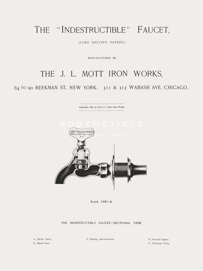 The Indestructible Faucet - The Vintage Collection