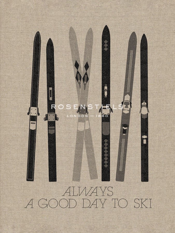 A Good Day To Ski - Ingrid Muskovy