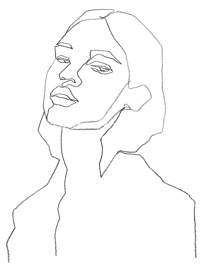 Simple Portrait - Glance - Aurora Bell