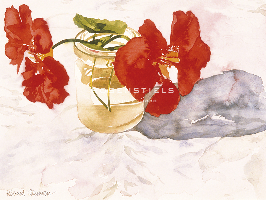 Nasturtiums - Richard Akerman
