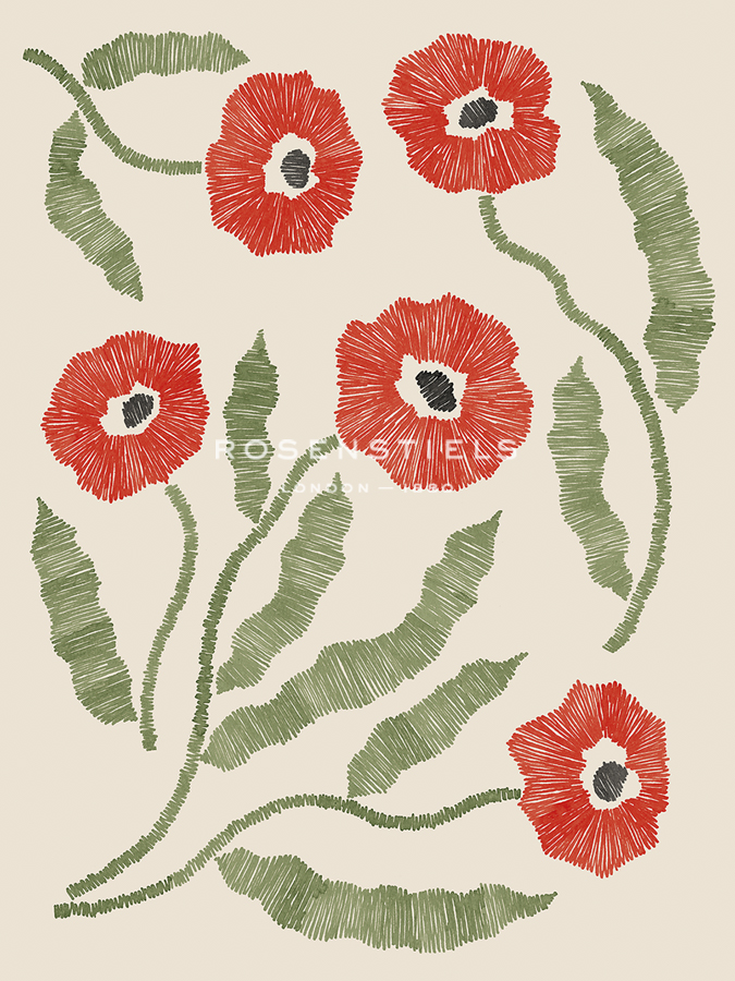 Embroidery Florals - Fresh - Kristine Hegre