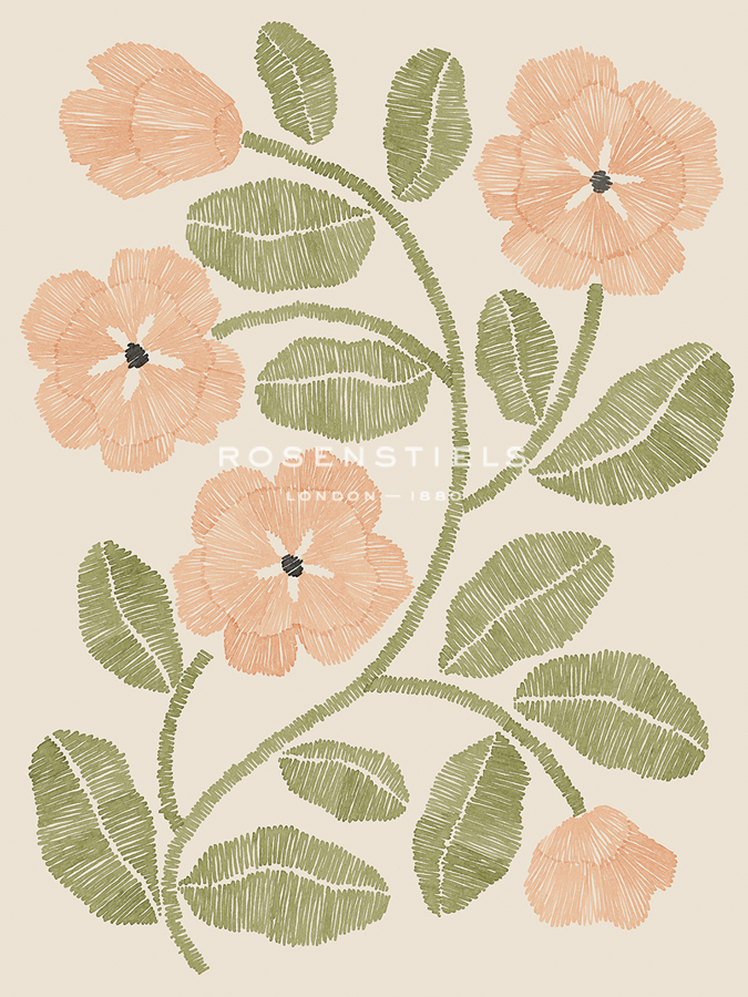 Embroidery Florals - Lively - Kristine Hegre