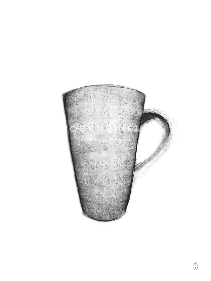 Sketched Cup - Quiet - Manny Woodard