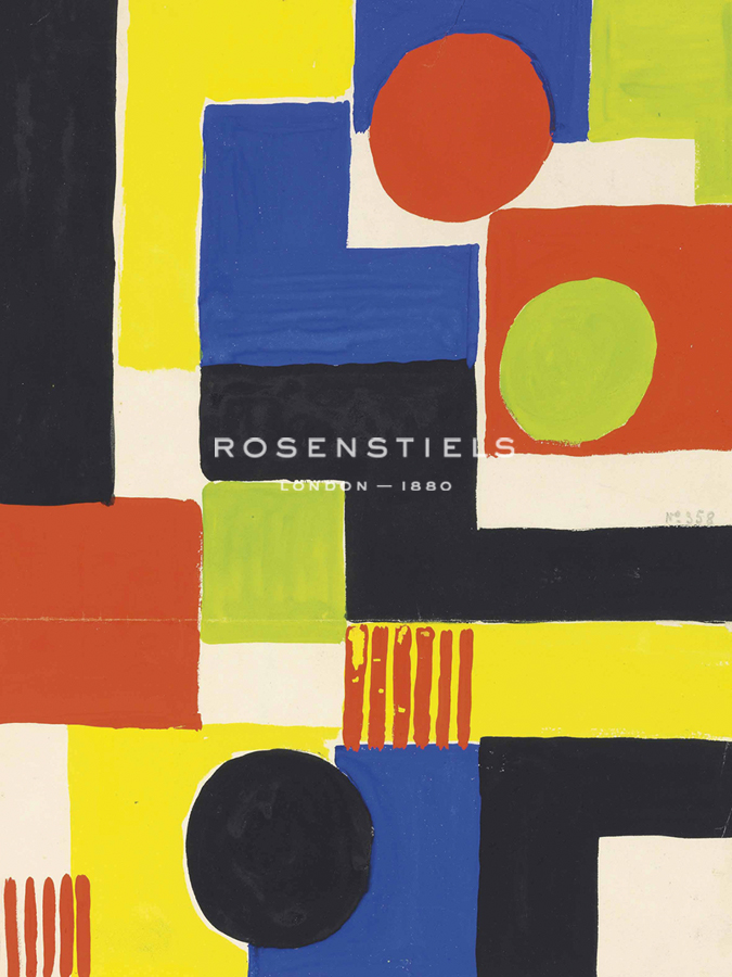 Esquisse, 1954 - Sonia Delaunay