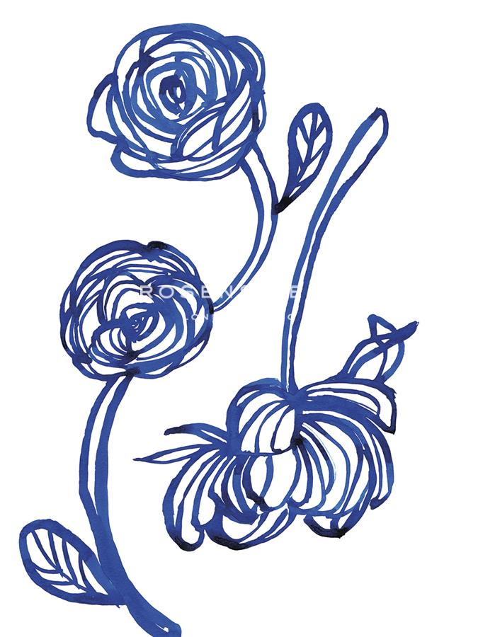Blue Rose - Paula Mills