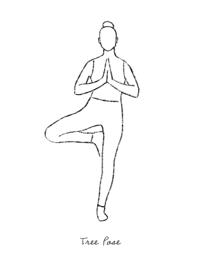 Yoga Flow - Tree - Lisa McCandless