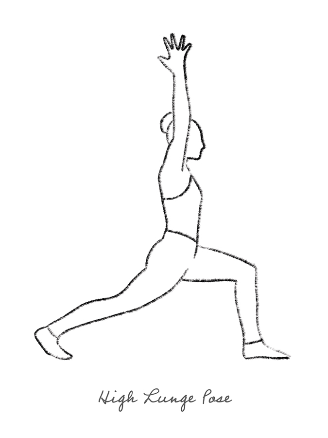 Yoga Flow - High Lunge - Lisa McCandless