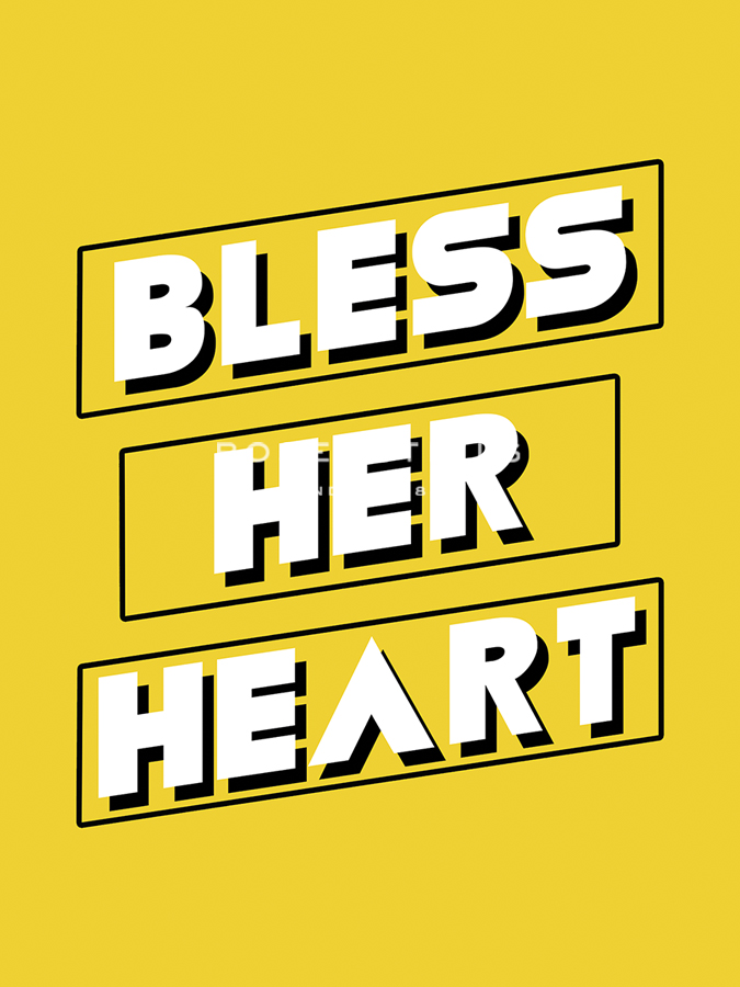 Bright Type - Bless - Lisa McCandless