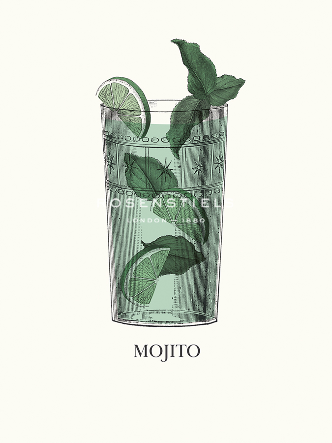 Vintage Cocktails - Mojito - Gwen Aspall