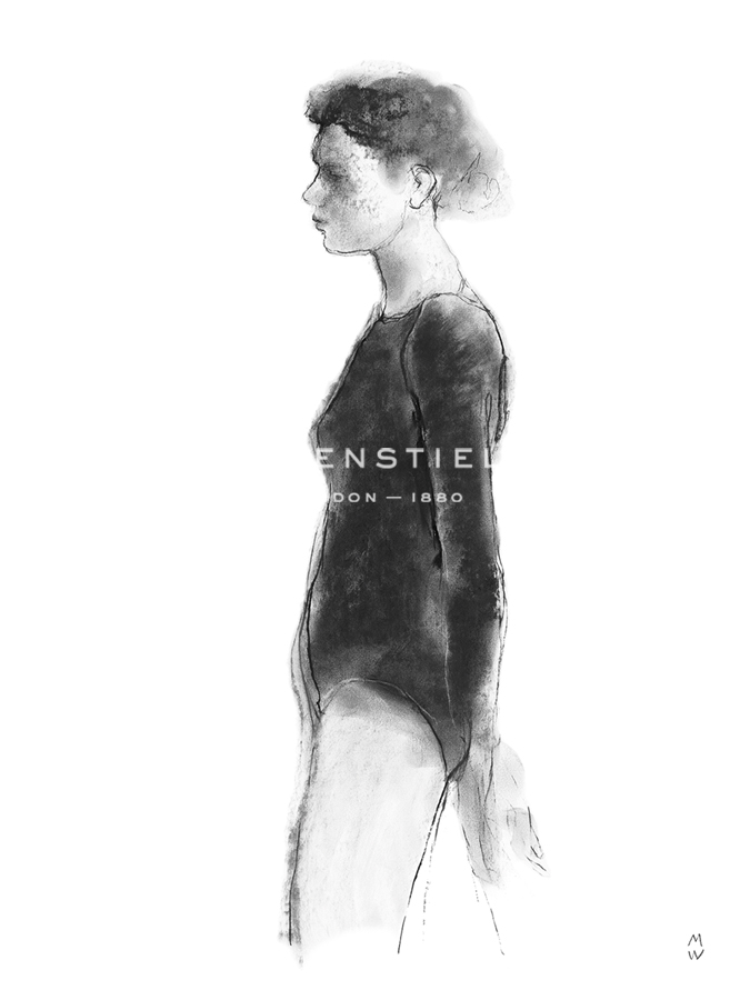 Model Study - Pose - Manny Woodard