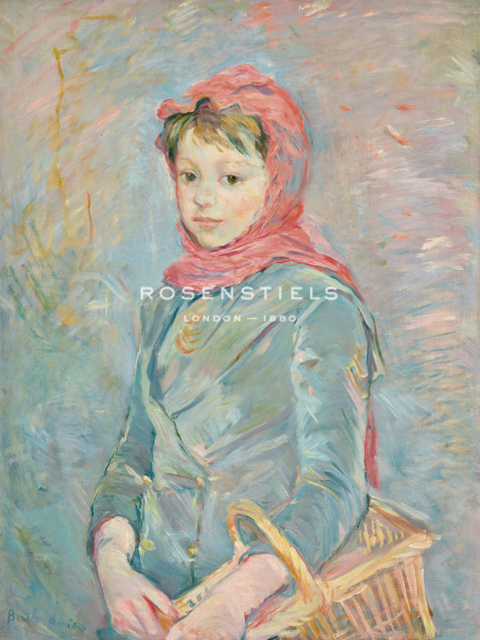 Girl Carrying a Basket - Berthe Morisot