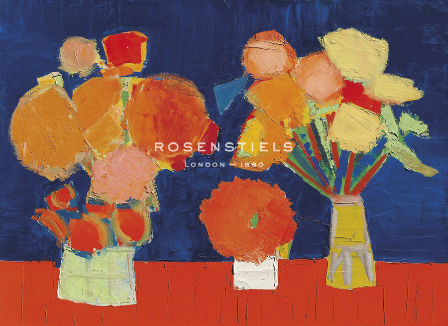 Deux Vases de Fleurs (Two Vases of Flowers) - Nicolas de Staël