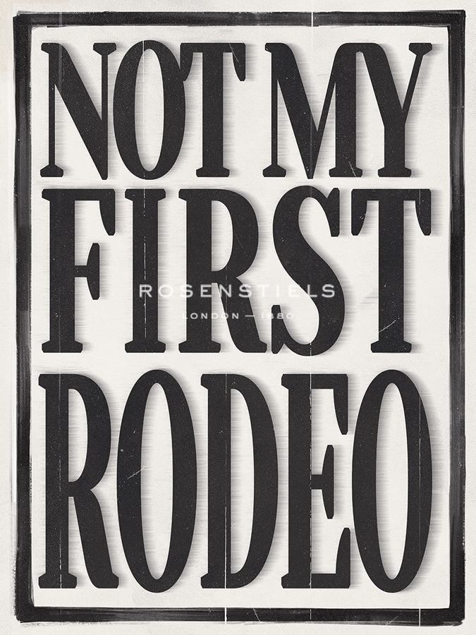 Western Type - Rodeo - Lisa McCandless