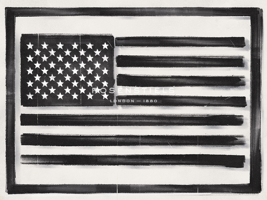 American Nostalgia - Flag - Lisa McCandless
