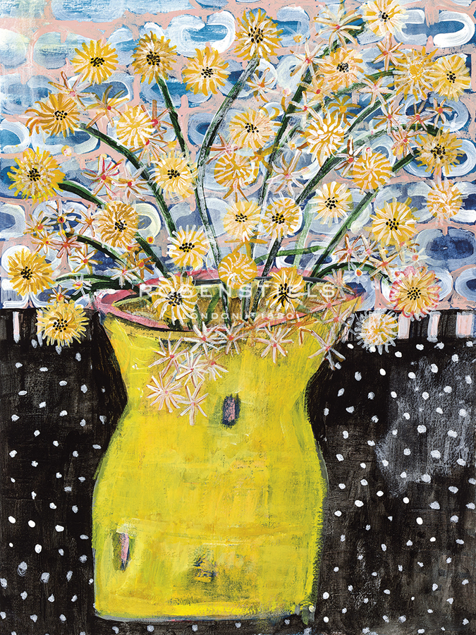 Ditsy Floral - Bloom - Strawberry Field