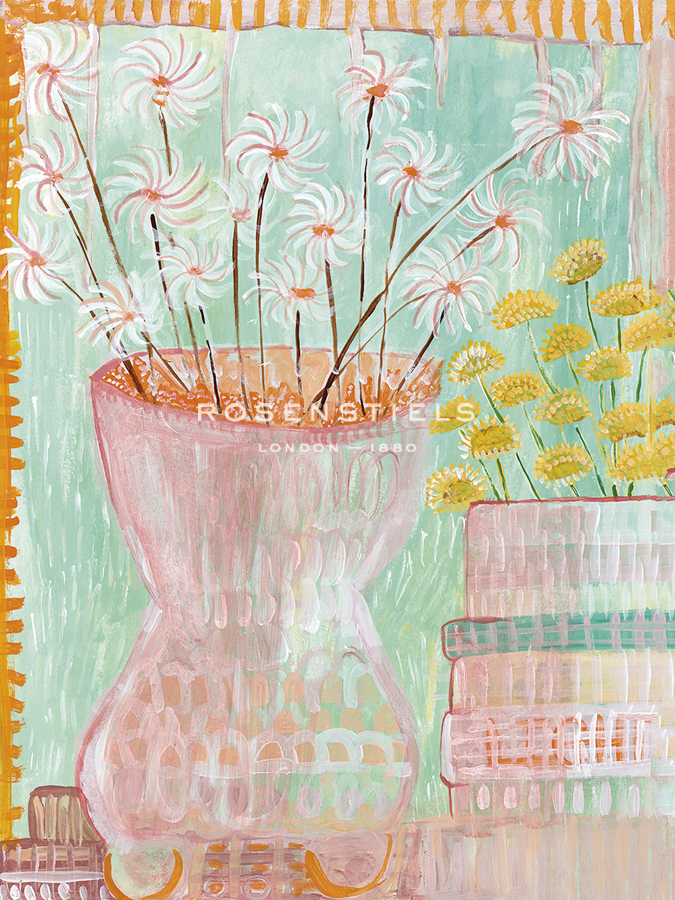 Ditsy Floral - Cheer - Strawberry Field