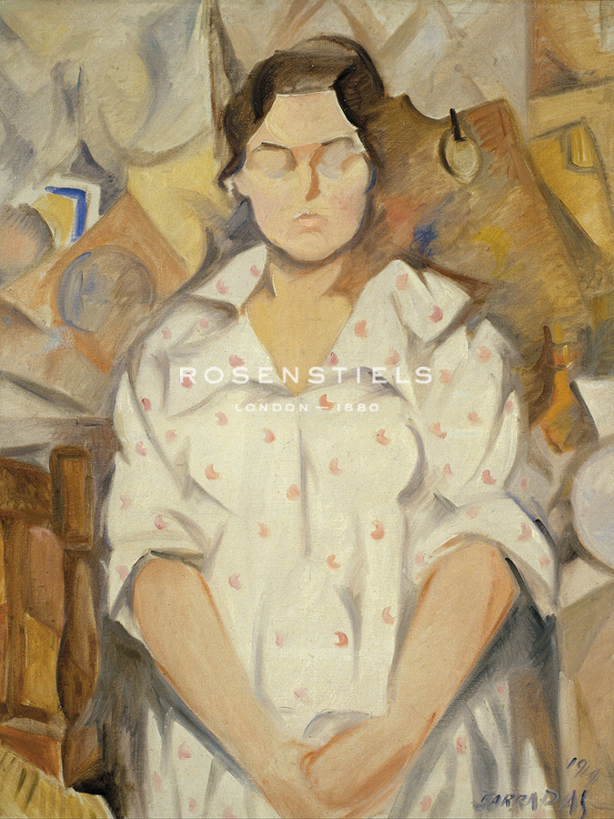 Portrait of Pilar - Rafael Barradas
