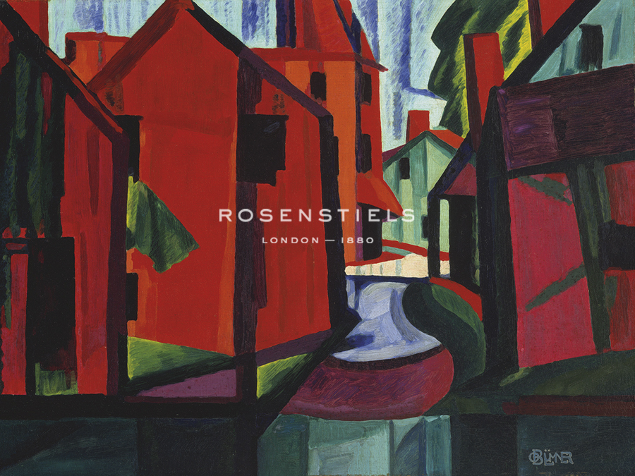 Little Falls, New Jersey, 1917 - Oscar Florianus Bluemner