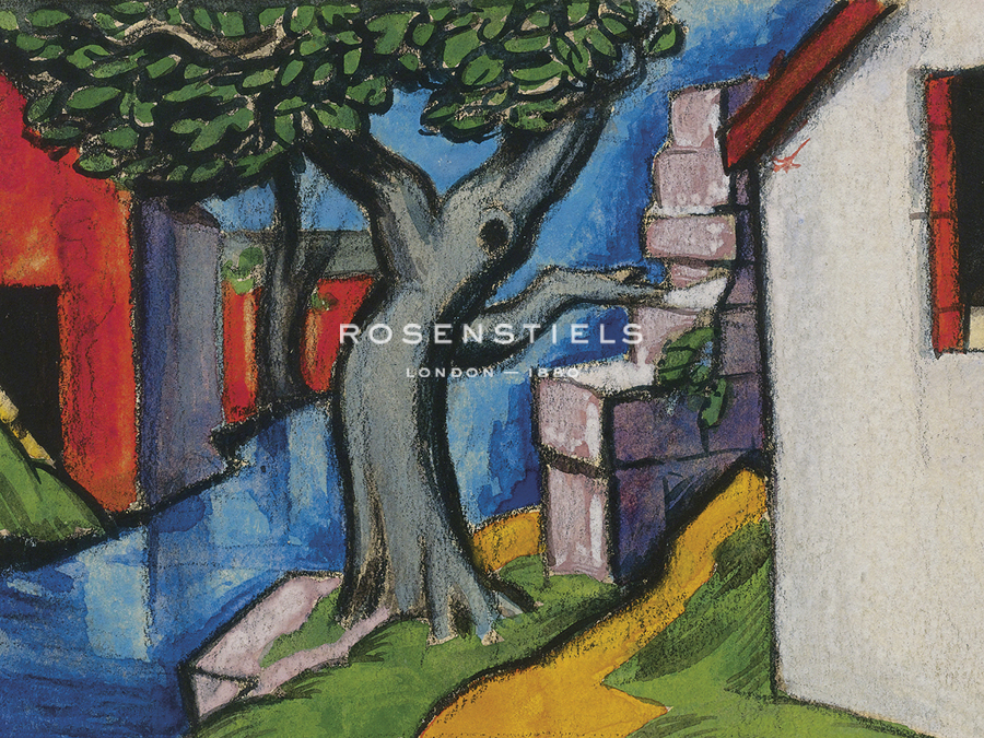 Mystic Tree - Oscar Florianus Bluemner