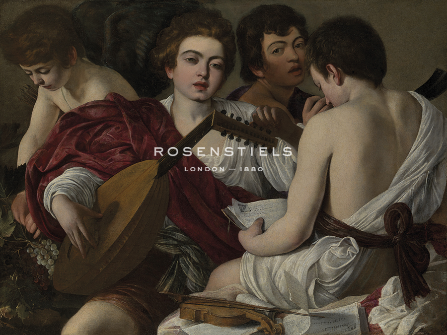 The Musicians - Michelangelo Merisi  da Caravaggio