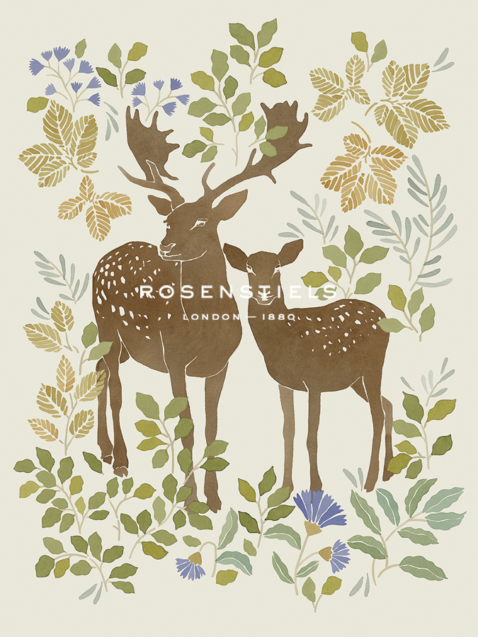 Wild Wood - Deer - Ingrid Muskovy