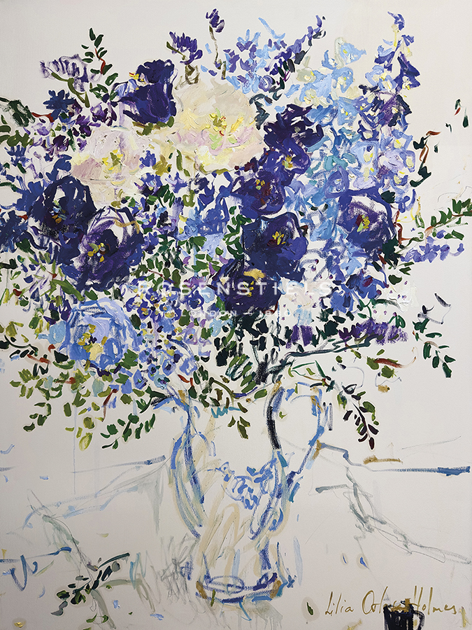 Blue - Lilia Orlova Holmes