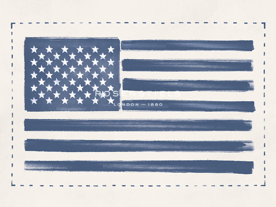 Denim Cowboy - Flag - Lisa McCandless