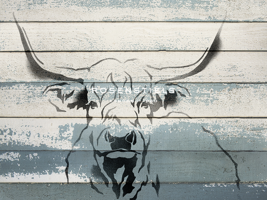 Panel Portrait - Cow - Ingrid Muskovy