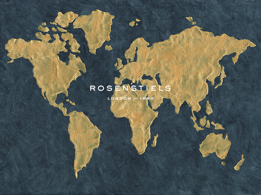 World Map - Painterly - Ingrid Muskovy