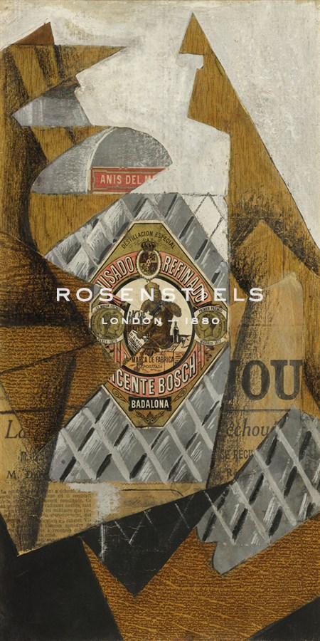 The Bottle of Anis del Mono - Juan Gris