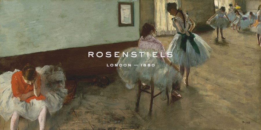 The Dance Lesson, c.1879 - Edgar Degas
