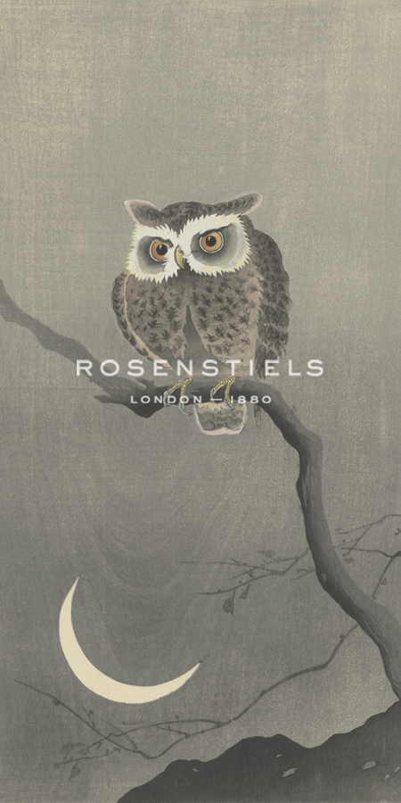 Watchful Owl - Ohara Koson