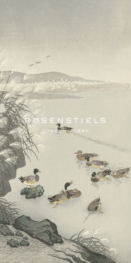 Ducks in the Water - Ohara Koson
