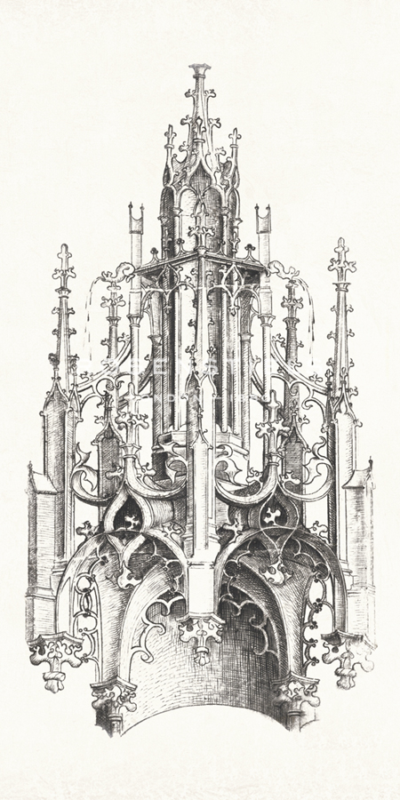 A Gothic Baldachin - Historic Collection