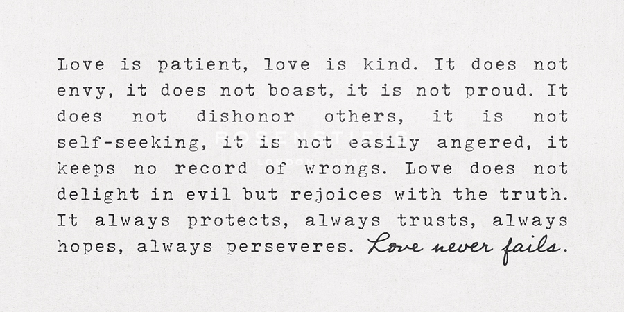 Typed Messages - Love - Max Carter