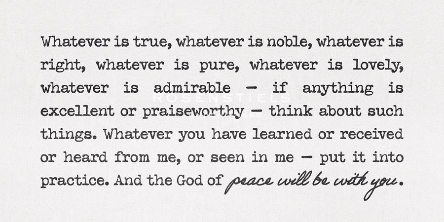 Typed Messages - Peace - Max Carter