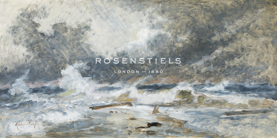 The Sea in Turmoil - Holger Drachmann
