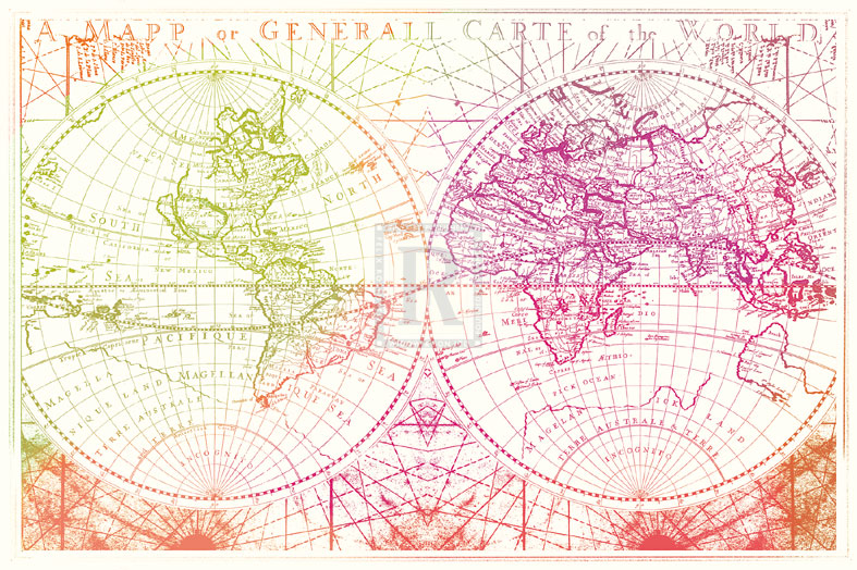 Map Etching I - Tom Frazier