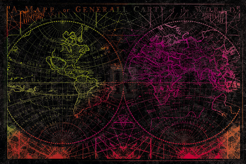 Map Etching II - Tom Frazier