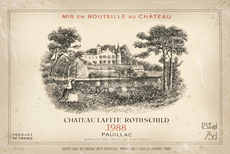 Wine Label II - The Vintage Collection