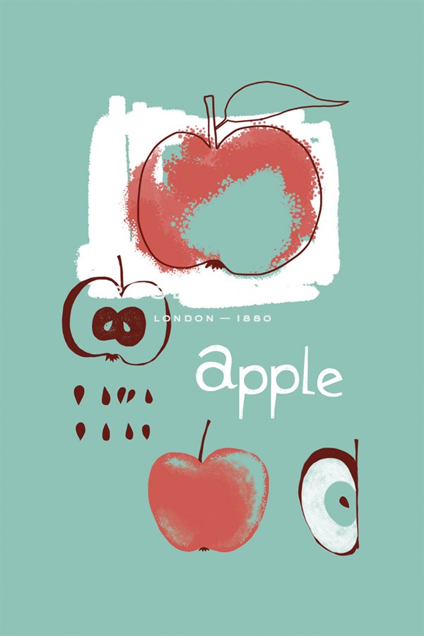 Apple Study - Laure Girardin Vissian